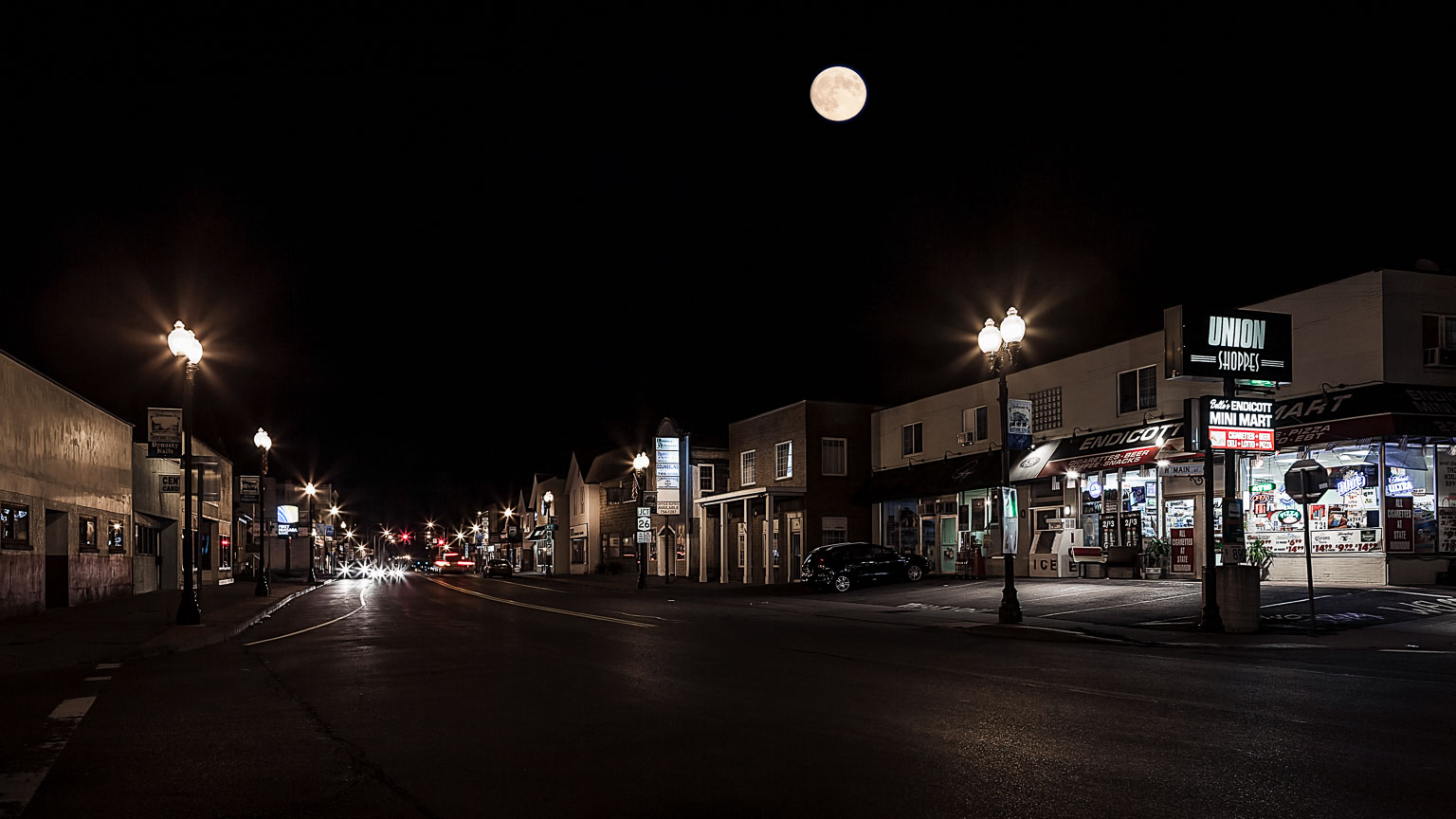 night photography endicott new york